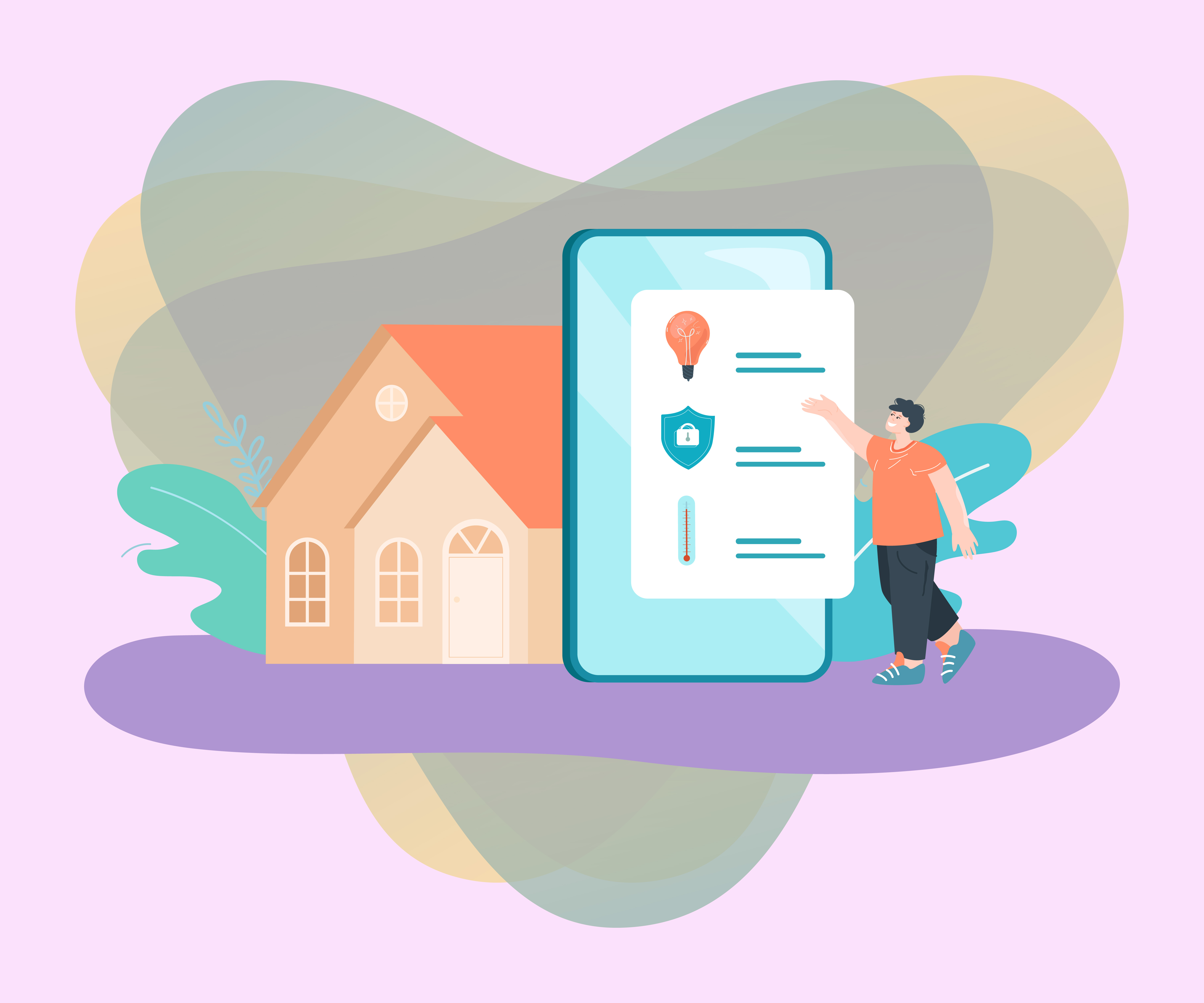 Real estate inspection app workflow dashboard
